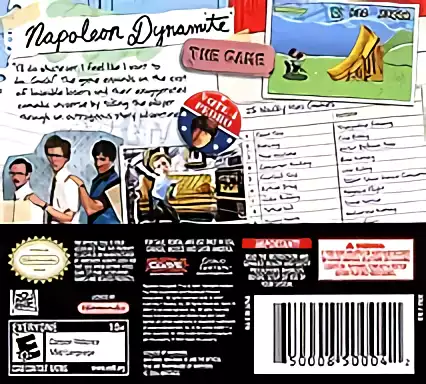 Image n° 2 - boxback : Napoleon Dynamite - The Game